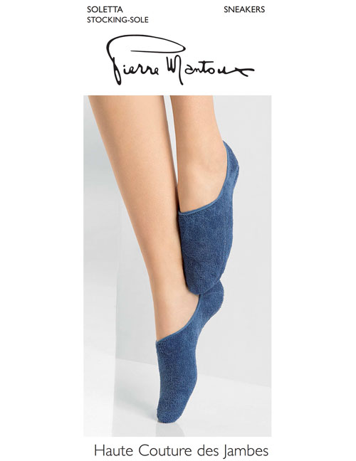 【同色2足セット】ピエールマントゥー ピエールマントゥ Pierre Mantoux 公式 正規 イタリア製 インナーソックス コットン 綿 スニーカーソックス 2足セット【SOLETTA SNEAKERSset ソレッタ スニーカーセット】