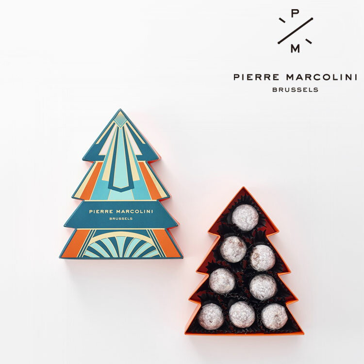 プティ サパン ドゥ ノエル 8個入り ピエール マルコリーニ チョコレート 詰め合わせ クリスマス ギフ..