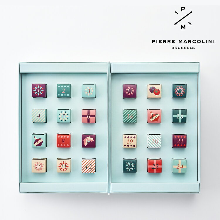 【ポイント5倍】アドベント カレンダー 2023 チョコレート 詰め合わせ ギフト プレゼント チョコ ショコラ セット ピエール・マルコリーニ 送料無料 お返し 誕生日 内祝い お祝い スイーツ 御礼 お歳暮 クリスマスのサムネイル