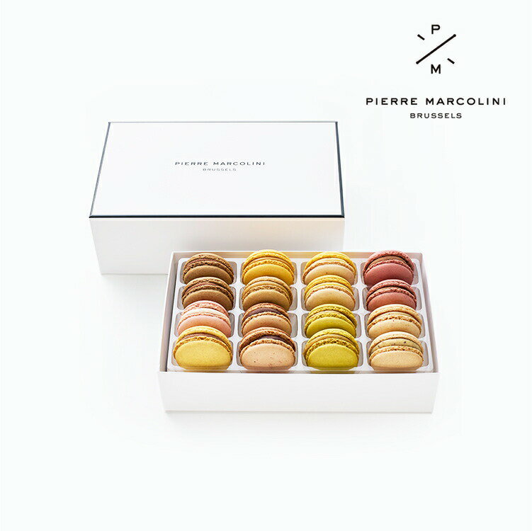 【ポイント3倍】ピエールマルコリーニ マカロン 16個入り 洋菓子 詰め合わせ ギフト チョコレート チョコ ショコラ ギフト プレゼント セット 焼き菓子 公式 送料無料 お返し 母の日 誕生日 内祝い 入学 お祝い スイーツのサムネイル