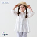 【lulpini】ティアードブラウス ☆ ブラウス キッズ 子供服 ティアード リンクコーデ 親子お揃い 綿100 コットン100女の子 ルルピーニ pierrot 春 ピエロ 【Pierrot】