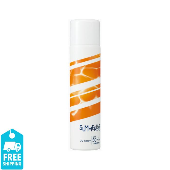 デミ サマーバー UVスプレー 80g SPF50+ PA++++日焼け止めスプレー