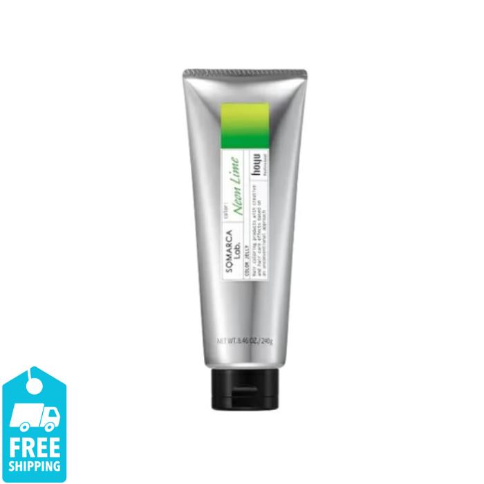 ホーユー ソマルカラボ カラージェリー ネオンライム 240g