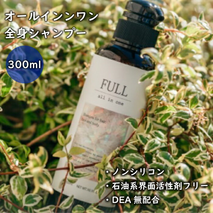 ＼髪のプロが考えた全身シャンプー!!／ オールインワン シャンプー 乾燥肌 母の日 プレゼント ギフト 美容液 「全身マルチシャンプー 300ml」コスメ ノンシリコン 天然アミノ酸 地域産品 お買い物マラソン