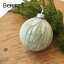 2024437[190011-2]クリスマスツリー オーナメント ドイツ BOLTZE(ボルツ) ガラスボール バティック 波模様 マーブル模様 1個入 [2] 8cm ダークグリーン クリスマス ピカキュウホーム ピカキュウhome