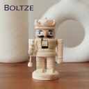 2024449 190012-1 クリスマスツリー オーナメント ドイツ BOLTZE(ボルツ) くるみ割り人形 ナッツクラッカー フィギュア ピオトル オブジェ 1個入 1 8cm×8cm×12.5cm 王様 クリスマス ピカキュウホーム ピカキュウhome