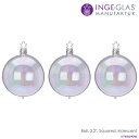 14140T071 ドイツINGE-GLAS MANUFAKTUR(インゲ・グラス) ボール ハピネスボール デコレーションボール クリスマス オーナメントボー...