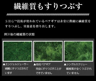 繊維もすりつぶす