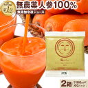【2箱】にんじんジュース 人参ジュース 無添加 とくべつなにんじんジュース 合計100ml×60パック ニンジンジュース キャロットジュース コールドプレスジュース ストレート 国産 無農薬人参 にんじん 人参 有機 有機人参ジュース にんじん100 野菜ジュース 断食 無塩 無加糖