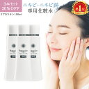 ニキビ跡 化粧水医薬部外品 薬用 無添加 リプロスキン ベース ローション100mL メンズ レディース スキンケア クレーター 消し 凸凹 脂性肌 敏感肌 乾燥肌 毛穴 用 あご おでこ 鼻 3本セット クレーター肌