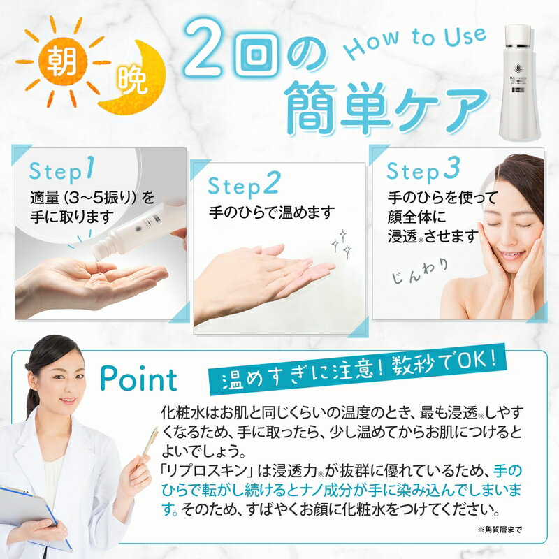 ニキビ跡保湿毛穴美白しみリプロスキンベースローション化粧水薬用メンズニキビケア医薬部外品浸透ナノ100ml
