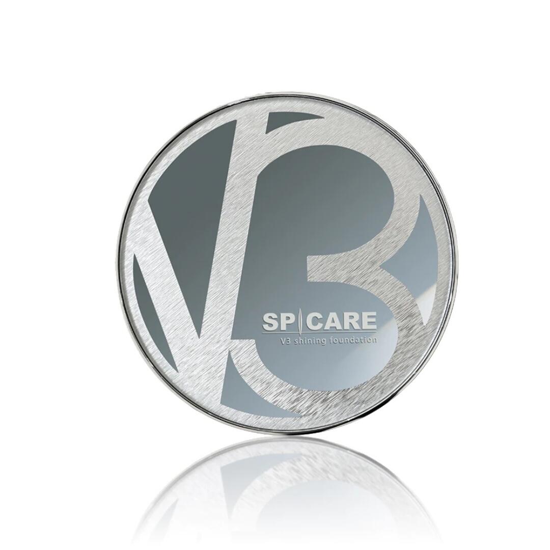 SPICARE V3 シャイニング ファンデーション 15g 本体 レフィル パフ付き スピケア イノスピキュール クッションファンデーション SPF37 PA++ 正規品