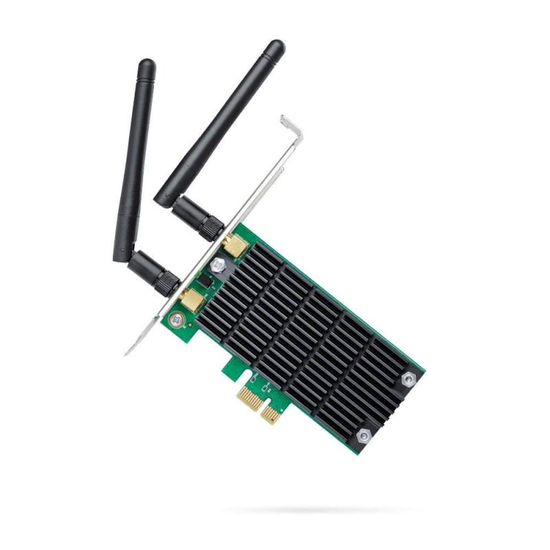 TP-Link WiFi 無線LAN アダプター AC1200 11ac PCI-Express 867 + 300Mbps ビームフォーミング対応 3年 Archer T4E