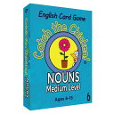 NOUNS 英語 カードゲーム Catch The Chicken English Card Game Medium Level 子供英語名詞フラッシュカード…