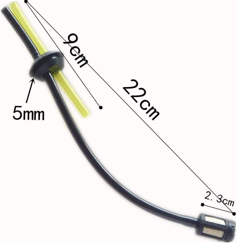 【6本入り】草刈払機 パーツ 燃料ホースセット 刈払機 パーツ 刈り機 燃料フィルター付 燃料システム キット 交換部品 差し替え グロメット付 2
