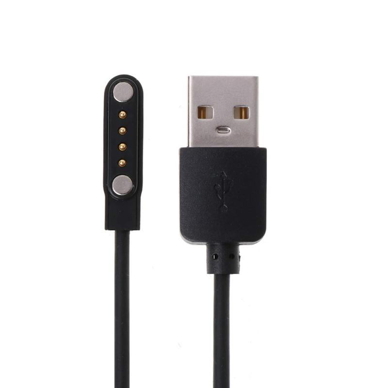 Kinmy スマートウォッチユニバーサル充電用USB電源充電ケーブル4ピンアクセサリ充電ケーブル磁気強力充電