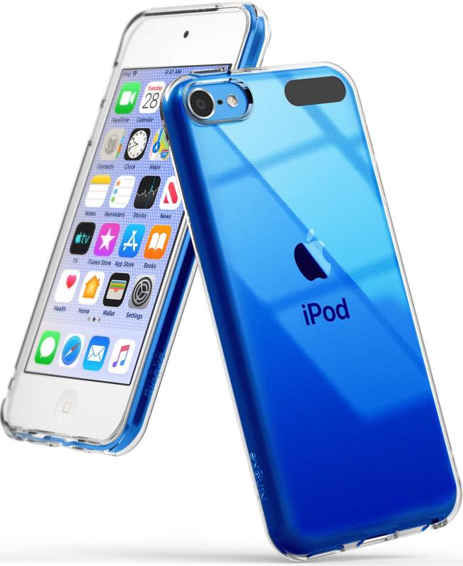 【Ringke】iPod Touch 6 / iPod Touch 7 ケース TPU 変色防止 耐衝撃 超薄型 保護ケース ソフト スリム ケース (ストラップホール付き) - Clear