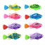Tipmant Baby Bath Fish Toy 赤ちゃん幼児風呂のおもちゃ電気魚金魚点滅ライトで泳ぐ水槽、バスタブ、子供用ギフト - 8パック
