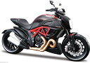 マイスト 1/12 ドゥカティ Maisto 1/12 Ducati Diavel Carbon オートバイ Motorcycle バイク Bike Model オンロード ロードバイク プラモデル車輪は回転することができます長さは17センチメートルです一部の部品材料はダイキャストです主な材料はPVCですブラック　完成品です。組み立て式ではございません。