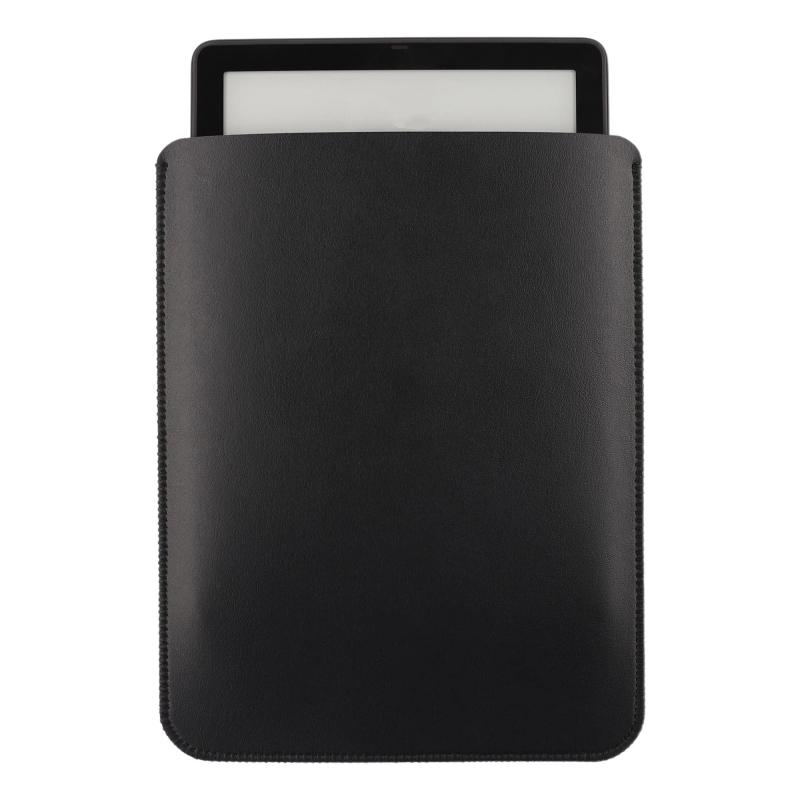 GuardV レザー製スリーブケース Kindle Paperwhite専用 11th Generation 2021 6.8 inch - 保護ケース カバー パウチ バッグ (Black)