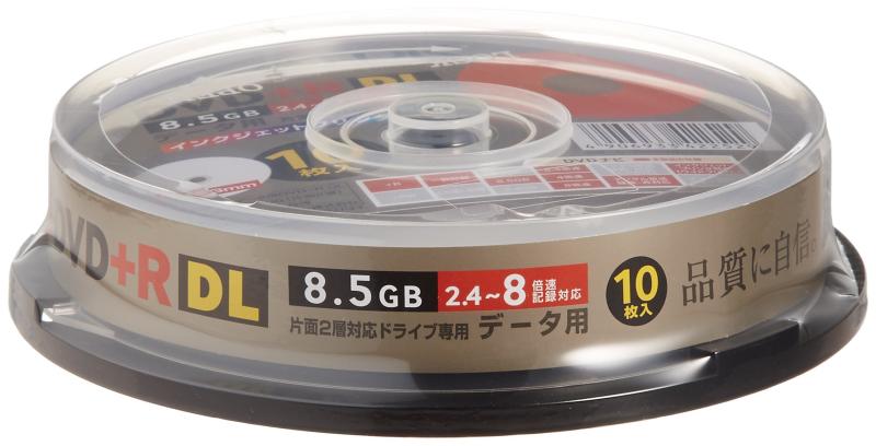 TDK DVD+R 2(8.5GB) 2.4~8® 󥯥åȥץб(ۥ磻) ݥåȥ 10 D+R85PWB10PS
