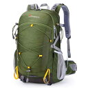 マウンテントップ(Mountaintop) バックパック 40L リュック 登山 ザック アウトドア 旅行用 バッグ リュックサック 防水 軽量 レインカバー付き