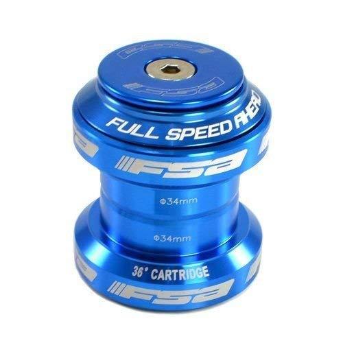 FSA Orbit MX 1-1/8Inches Threadless MTB Road Headset with Top Cap, Blu...