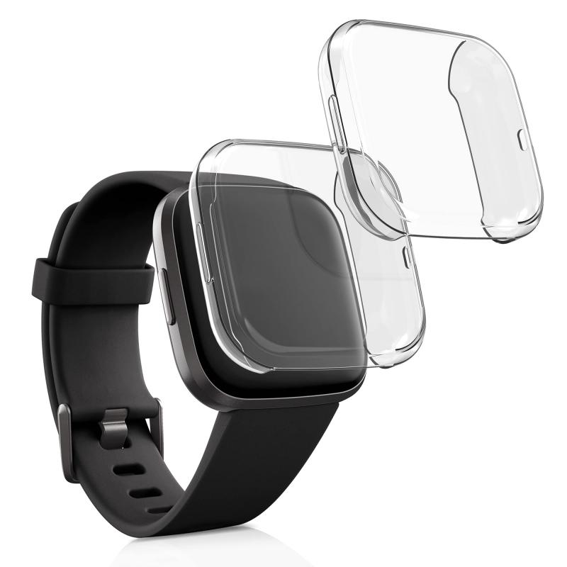 kwmobile 2x P[X Ή: Fitbit Versa 2 Jo[ - tJo[ VR ϏՌ S̕ی /