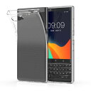 kwmobile 対応: Blackberry KEYtwo (Key2) ケース - クリア TPUケース スリム 保護 耐衝撃 透明