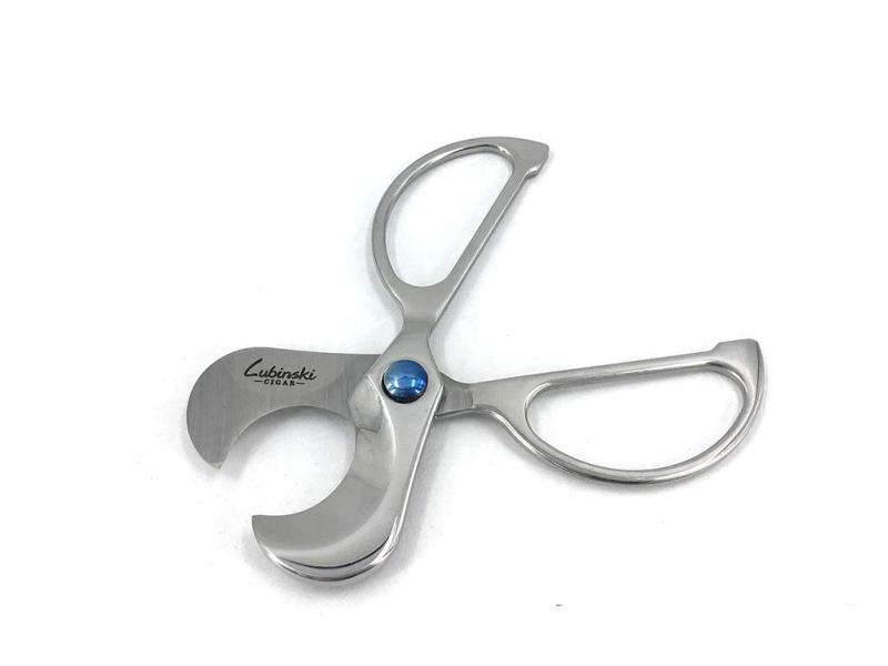 QZWGZ New LUBINSKI High-End Stainless Steel Sharp Silver Cigar Cutter Cigar Scissors LUBINSKInCGhXeXV[vVo[VK[Jb^[VK[nT~