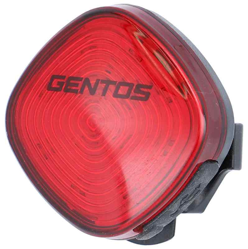 GENTOS(ジェントス) 自転車 リアライト レッド 赤 バイクライト USB充電式 防滴 RL-00R ロードバイク