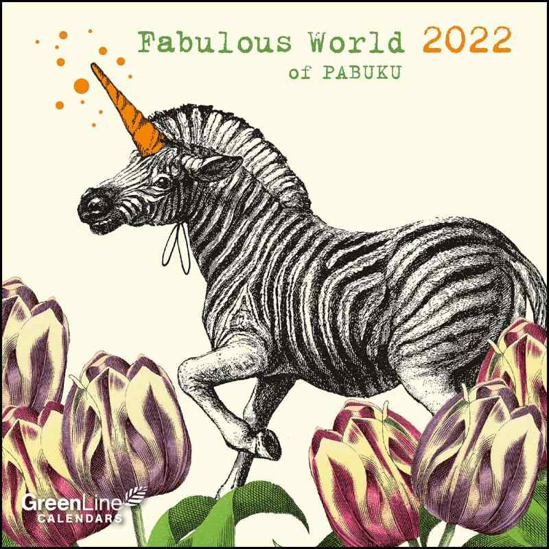 GreenLine Fabulous World of PABUKU 2022 - Mini-Broschuerenkalender