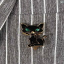 ブローチ 入学式 卒業式 おしゃれ 教師 日 ギフト ファッション 韓国 かわいい 神秘的 子猫 ブローチ 女性 贅沢 スーツ アクセサリー ピン