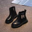ブーツ キッズ 男の子 ブラック ブーツ 秋冬 子供 ベビー ブーツ 女の子 ブーツ 小学生 英国 風 ショート ブーツ