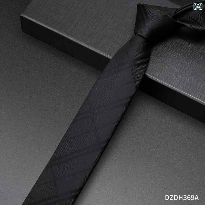ネクタイ 黒 ストライプ ネクタイ メンズ 高級感 ナロー フォーマル ビジネス プロ シャツ 韓国 カジュアル 高級感
