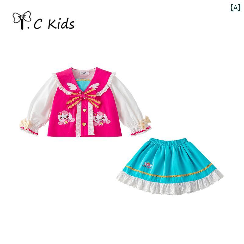 tckids ガールズ 春服 セット 子供 ベビー 春服 プレッピー 子供服