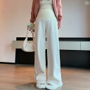 妊婦 春 お腹 サポート パンツ アウター 春秋 カジュアル ストレート パンツ ワイド パンツ 妊婦 春服