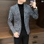 メンズ 花柄 スーツ ジャケット ハイエンド 韓国 スリムフィット ハイエンド シングル スーツ プリント カジュアル スモール スーツ