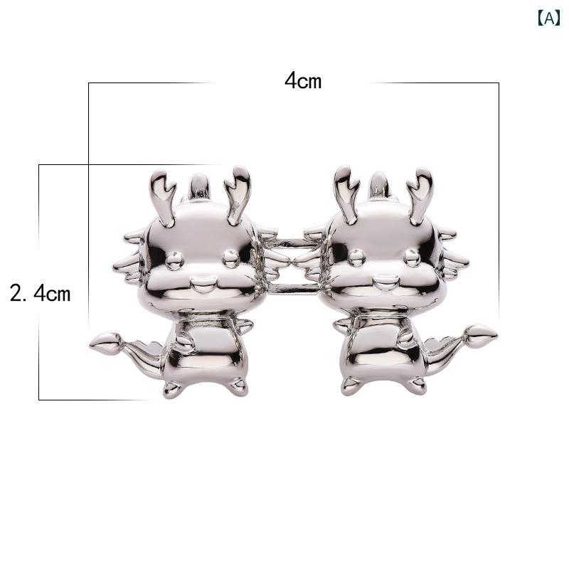 辰年 ブローチ ドラゴン ウエスト 引き締め アーティファクト 干支 ズボン ウエスト ジーンズ サイズ 調整 バックル ハイエンド 女性 コサージュピン アクセサリー
