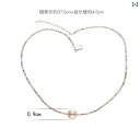 ネックレス レディース 大人 かわいい アクセサリー ブロークン シルバー 鎖骨 チェーン パール ライト 高級感 ホット ハイエンド シルバージュエリー 秋冬