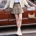 レディース ボトムス ハイウエスト スリム a ライン jk プリーツ ショート スカート 女性 秋 小さい グレー スカート