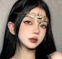 ヘッドチェーン 額飾り ヘッドドレス 撮影小道具 COS レディース ヘアアクセサリー ボヘミアン レトロ 額 チェーン 髪飾り ブロウ センター ペンダント レトロ エルフ エキゾチック フェアリー ウェディング ドレス 西部 地域