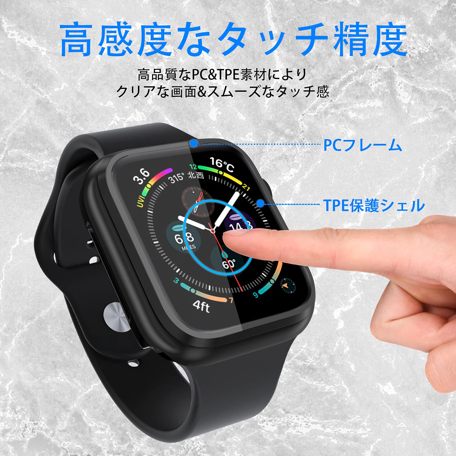 【4/15限定！抽選で最大100%ポイントバック！マラソン最大47倍＆最大2000円OFFクーポン】MICHAEL KORS マイケルコース Apple Watch アップルウォッチ ベルト バンド 38/40/41mm 42/44/45/49mm 対応 オレンジ レザー MKS8050E