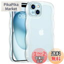 BENTOBEN iPhone 15 ケース クリア TPU 韓国 可愛い ウェーブ ソフト 滑り止め 薄型 軽量 耐衝撃 おしゃれ スマホケース ストラップホ...