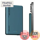LUCKYDUO Magon モバイルバッテリー Magsafe 対応 10000mAh 12MM 軽量薄型 マグネット式ワイヤレス充電 PD20W USB-c...