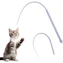 ESJNNK 猫 おもちゃ ネズミのしっぽ シリコン製 鼠の尻尾 ねずみ 釣り竿 猫じゃらし 猫用おもちゃ 取外し可能 噛むおもちゃ 遊び 道具 運動不足 ストレス解消 ねこ ネコ ペット用品 交換用テール付 (ブルー+交換用シッポ)(3)