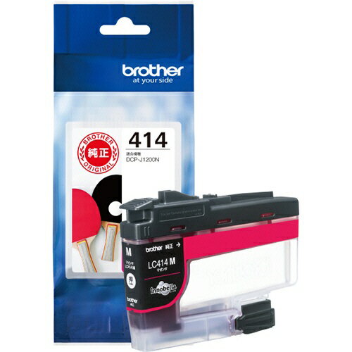 樂天商城 - ブラザー 純正インクカートリッジ LC414M マゼンタ 単品 | brother BRT