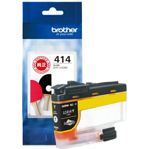樂天商城 - ブラザー 純正インクカートリッジ LC414Y イエロー 単品 | brother BRT