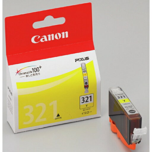 キヤノン 純正インクタンク BCI-321 Y イエロー 単品 | キャノン Cannon Canon インク 純正 プリンター 新品 キヤノン 純正インクタンク BCI-321 Y イエロー 単品 | キャノン Cannon Canon インク 純正 プリンター 新品
