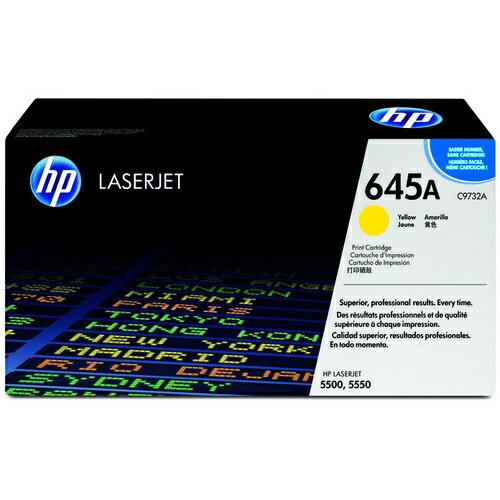 乐天商城 - HP 645A(C9732A) 純正トナー イエロー | エイチピー HP トナー 純正 カートリッジ 新品